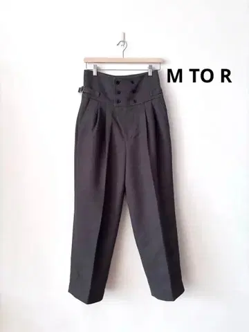 M TO R 무트알 빈티지라이크 슬랙스 그레이