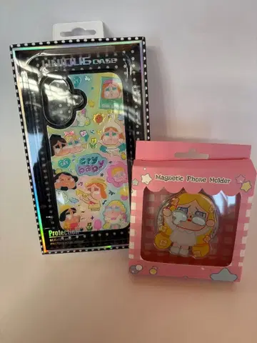 Cry Baby 스마트폰 케이스&마그넷 홀더 세트 iPhone16