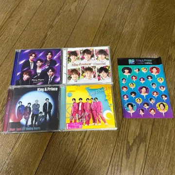 King & Prince CD세트와 스티커