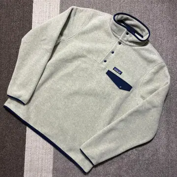 [ 새상품 ] Patagonia 신틸라 스냅 T L 오트밀 SP24