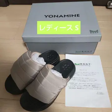 YONAMINE 정돈 룸슈즈 요나미네 룸슈즈 베이지 S