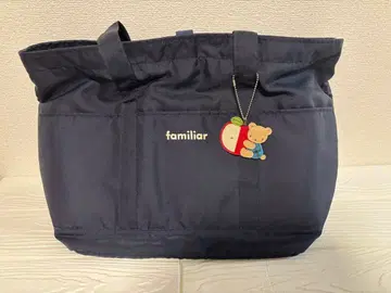 패밀리아 familiar 마더백 현행 모델 블루 계열 체크 네이비