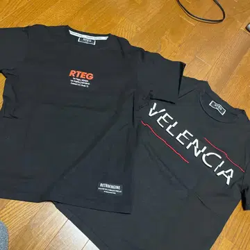 RETROENGINE 블랙 T셔츠 Medium 2장 판매