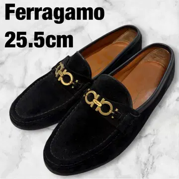새상품급 Ferragamo 페라가모 25.5 스웨이드 로퍼 로퍼