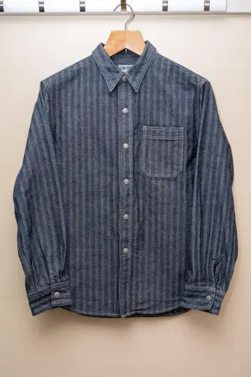 KOJIMAGENES 코지마 헤링본 워크 셔츠 L 사이즈