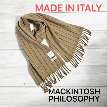 MACKINTOSH 스트라이프 머플러 매킨토시 필로소피