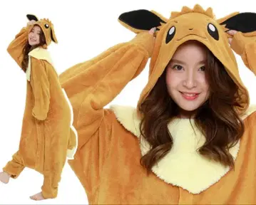 이브이 후드 부착 코스튬 프리 사이즈