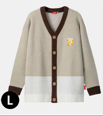 [ 미사용 새상품 ] 슈퍼 마리오 가디건 윈터 컬렉션 L