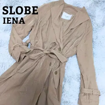 컨디션 최상 SLOBE IENA 트렌치코트 베이지 벨트 포함 프리 사이즈