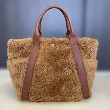 투모로우랜드 토트백 베이지