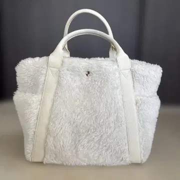 투모로우랜드 토트백 화이트