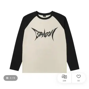 G-DRAGON Ubermensch Raglan T-Shirt