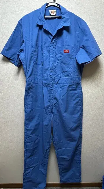 Dickies 파랑 오버롤 가슴둘레 46인치