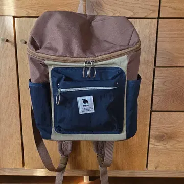 모즈 moz 브라운/네이비 미니 백팩