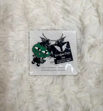 2PM 택연 SIX 'Haier' DAYS 러버 키링