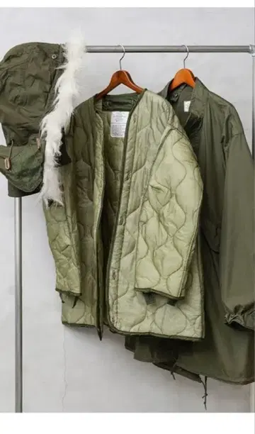 데드스탁 m-65 피쉬테일 후드티 모즈 코트