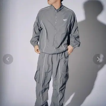 [Reebok 별주] 나일론 파이핑 트랙 자켓