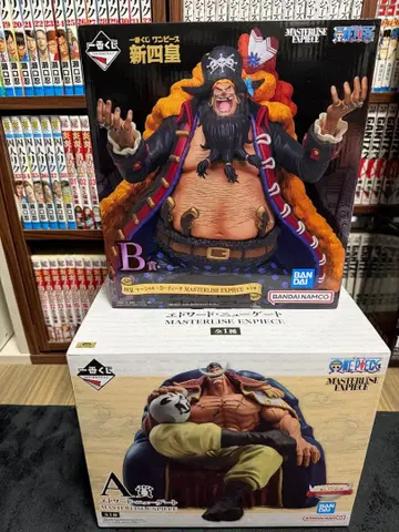 흰 수염 검은 수염 피규어 세트 원피스 제일복권