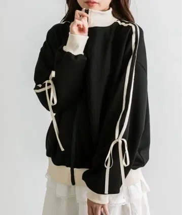 OLIVE des OLIVE 리본 포함 트랙 자켓