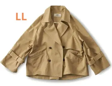 andmyera 짧은 기장 트렌치 블루종 펠리시모