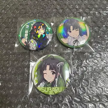 걸즈밴드크라이 카라관 TSUTAYA 캔뱃지 스바루