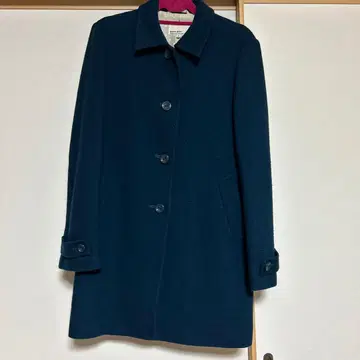 그린 게이트 그린게이트 네이비 버튼 롱 코트 S