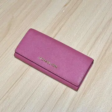 MICHAEL KORS 장지갑 핑크