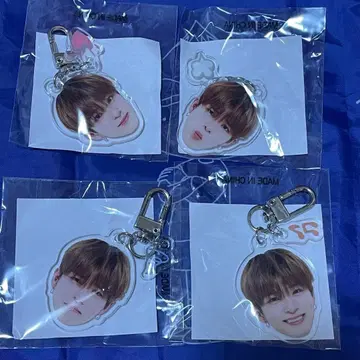 treasure 아사히 희로애락 얼굴 아크링 키링 컴프