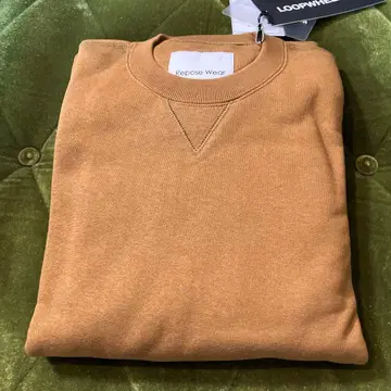 White Mountaineering x LOOPWHEELER 브라운 L