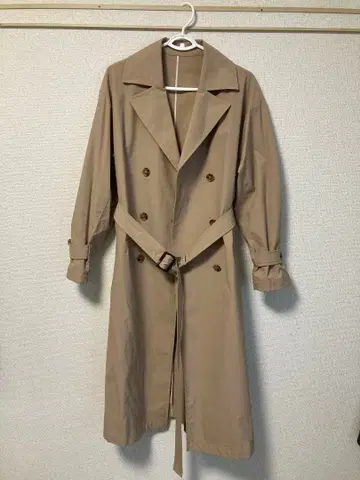 [ 새상품급 ] 노리즈 워셔블 트렌치코트