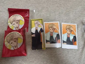 하이큐 극락탕 캔뱃지 츠키시마 케이