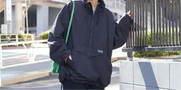 freaksstore 안감 플리스 아노락 후드티