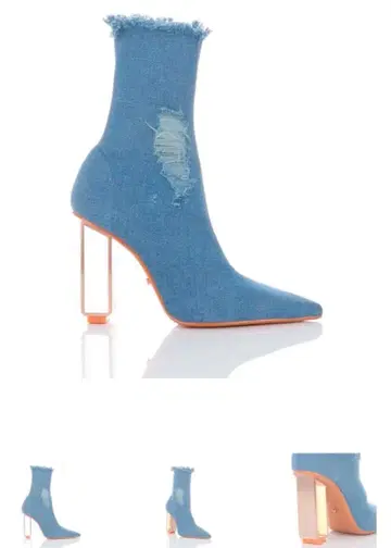 YELLO BLUE JEAN BABY SHORT BOOTS 2020