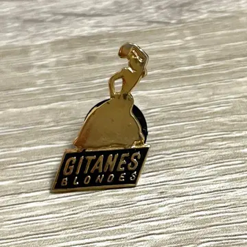 GITANES 핀 배지 핀즈 빈티지 골드