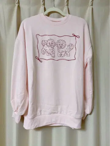 메리제니 dog ribbon 맨투맨