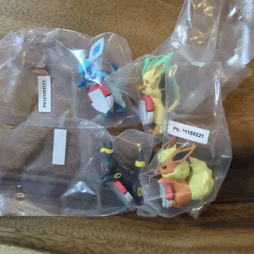 포켓몬 제일복권 F상 길거리 산책 치라린 프렌즈 4종 세트