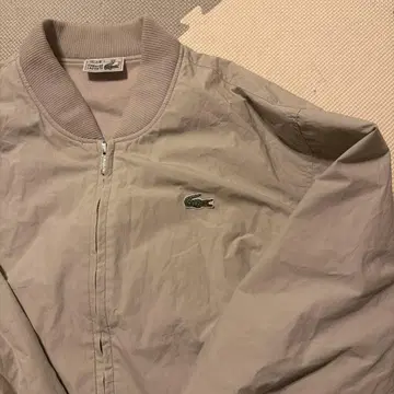 Lacoste 그레이 베이지 점퍼