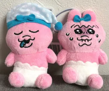 빤쮸토끼 므냐스야 마스코트 2종 세트