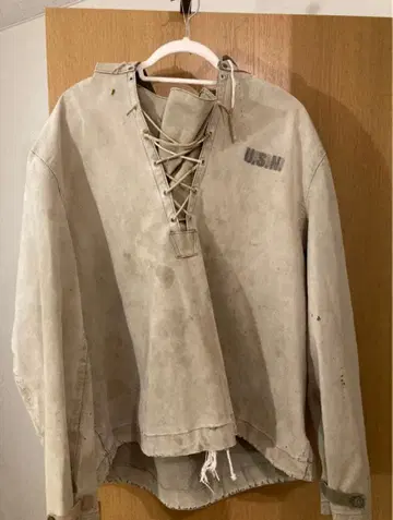 [ 초레어 ] 40s U.S.N. 밀리터리 레인 자켓 파카