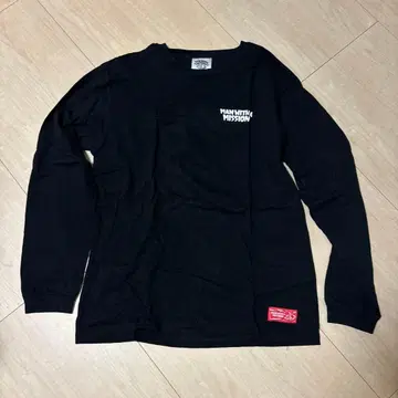 MAN WITH A MISSION 블랙 긴팔 T셔츠 L