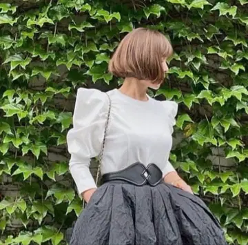 Cygne 시뉴 뾰족 블라우스