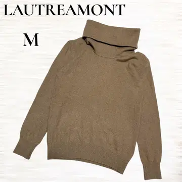 [ LAUTREAMONT ] 오프 터틀 니트 스웨터 캐시미어 브라운 M