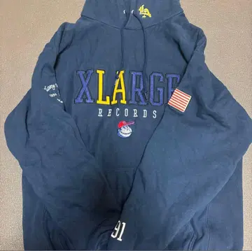 XLARGE 네이비 후드티 M 사이즈
