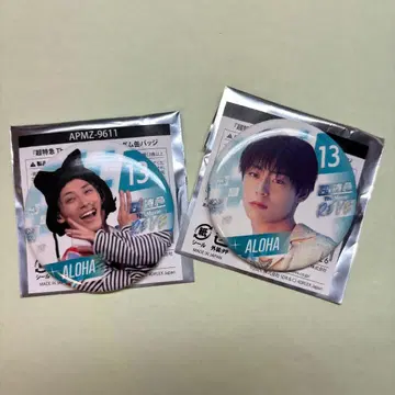 [ 초특급 ] The Movie RE:VE 알로하 캔뱃지