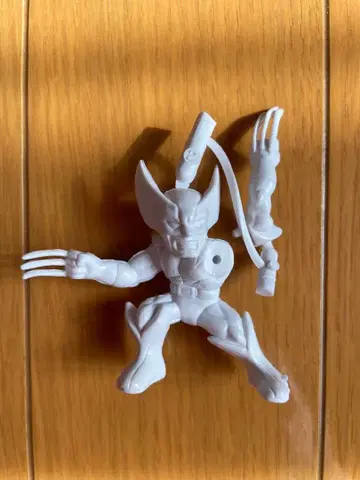 카바야 X-MEN 캔디 울버린 지우개 피규어 화이트