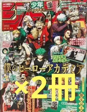 점프 GIGA 2025 AUTUMN 부록 완비 히로아카 2권