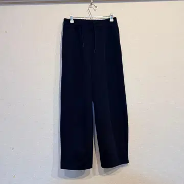 유니클로 C 맨투맨 와이드 팬츠 S 사이즈 네이비