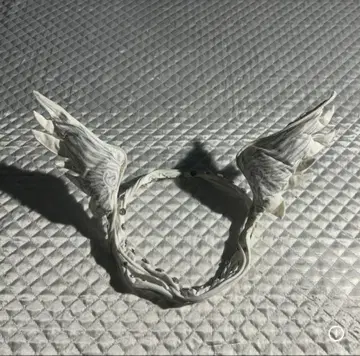 CFIERCE 천사의 깃털 목걸이 초커 Y2K