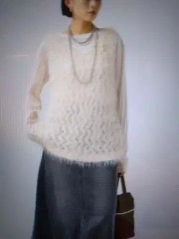 BAYFLOW V넥 바스켓 베스트 택 포함 새상품