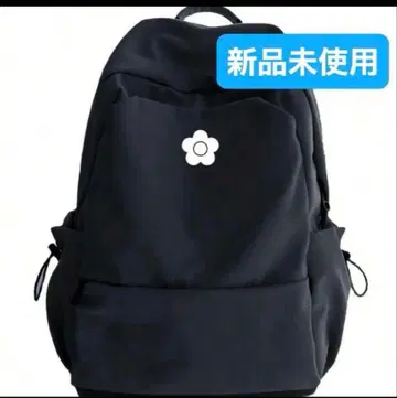 디지 패턴 블랙 백팩 미사용 새상품